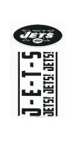 New York Jets Double Up Die Cut Vinyl Stickers