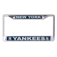 New York Yankees Laser Chrome License Plate Frame