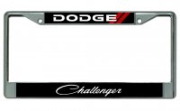 Dodge Challenger Chrome License Plate Frame