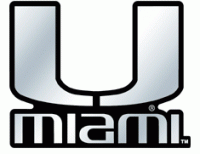 University of Miami Hurricanes Auto Emblem
