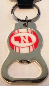 Nebraska Cornhuskers Key Chain And Bottle Opener