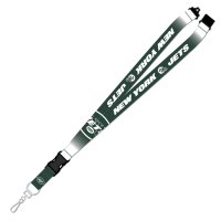 New York Jets Crossover Lanyard With Safety Latch