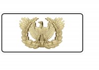 U.S. Army Warrant Officer Photo License Plate