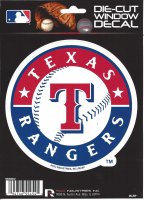 Texas Rangers Die Cut Vinyl Decal