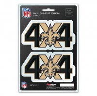 New Orleans Saints 4x4 Decal Pack
