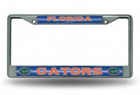 Florida Gators Glitter Chrome License Plate Frame