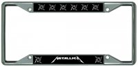 Metallica Every State Chrome License Plate Frame