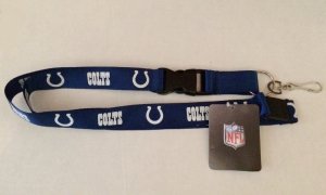 Indianapolis Colts Blue Lanyard With Safety Latch