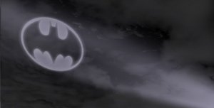 Batman Bat Signal Photo LICENSE PLATE