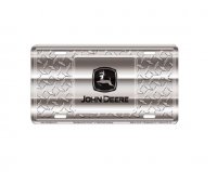 John Deere Tread Plate Metal License Plate