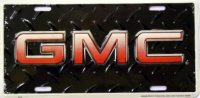 GMC Black Diamond License Plate