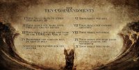 The Ten Commandments #2 Photo License Plate