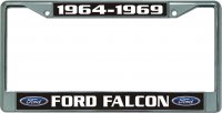 Ford Falcon Chrome License Plate Frame