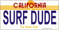 Design It Yourself California State Look-Alike Bicycle Plate #2