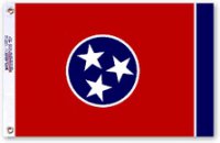 Tennessee State Polyester Flag