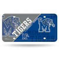 Memphis Tigers Metal License Plate