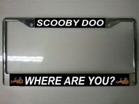 Scooby Doo License Plate Frame