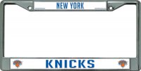 New York Knicks Chrome License Plate Frame