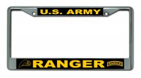 U.S. Army Ranger Photo License Plate Frame