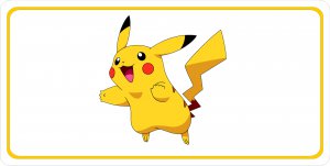 Pikachu Pokemon Photo LICENSE PLATE