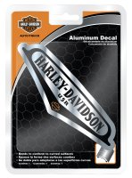 Harley-Davidson V-Tank Aluminum Decal