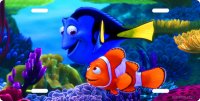 Finding Nemo Photo License Plate
