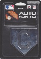 Cleveland Indians Chrome Auto Emblem