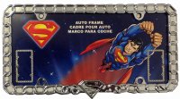 Superman Unchained Chrome License Plate Frame