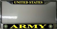 United States Army Photo License Plate Frame