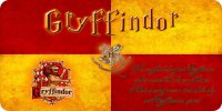 Harry Potter Gryffindor #2 Photo License Plate