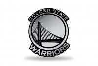 Golden State Warriors NBA Plastic Auto Emblem