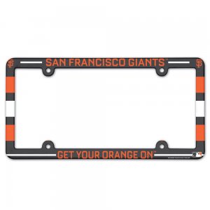 San Francisco Giants Full Color Plastic License Plate Frame
