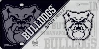 Butler Bulldogs Metal License Plate