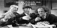 All My Friends Are Stooges Photo License Plate