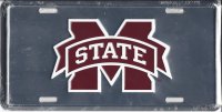 Mississippi State Anodized License Plate