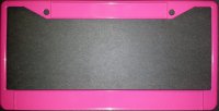 "A Personalized" Pink Custom Frame