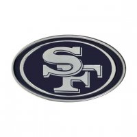 San Francisco 49ers 3-D Metal Auto Emblem