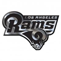 Los Angeles Rams NFL Chrome Auto Emblem