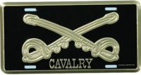 Cavalry License Plate