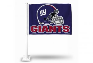 New York Giants HELMET Car Flag