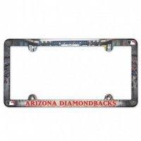 Arizona Diamondbacks Full Color Plastic License Plate Frame