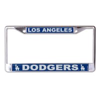 Los Angeles Dodgers Laser Chrome License Plate Frame