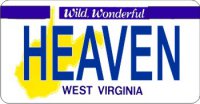 Design It Yourself West Virginia State Bicycle Plate