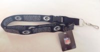 Green Bay Packers Blackout Lanyard With Safety Latch