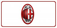 AC Milan Photo License Plate