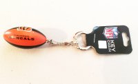 Cincinnati Bengals Mini Football Keychain