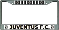 Juventus Football Club Chrome License Plate Frame