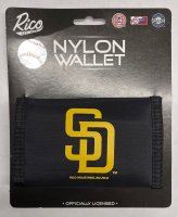 San Diego Padres Nylon Trifold Wallet
