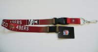 San Francisco 49ers Crossover Lanyard With Safety Latch