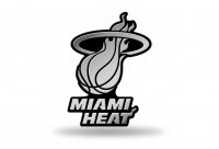 Miami Heat NBA Plastic Auto Emblem